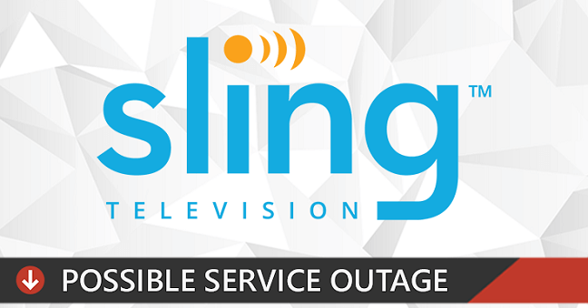 mahdollinen Sling-TV-katkos