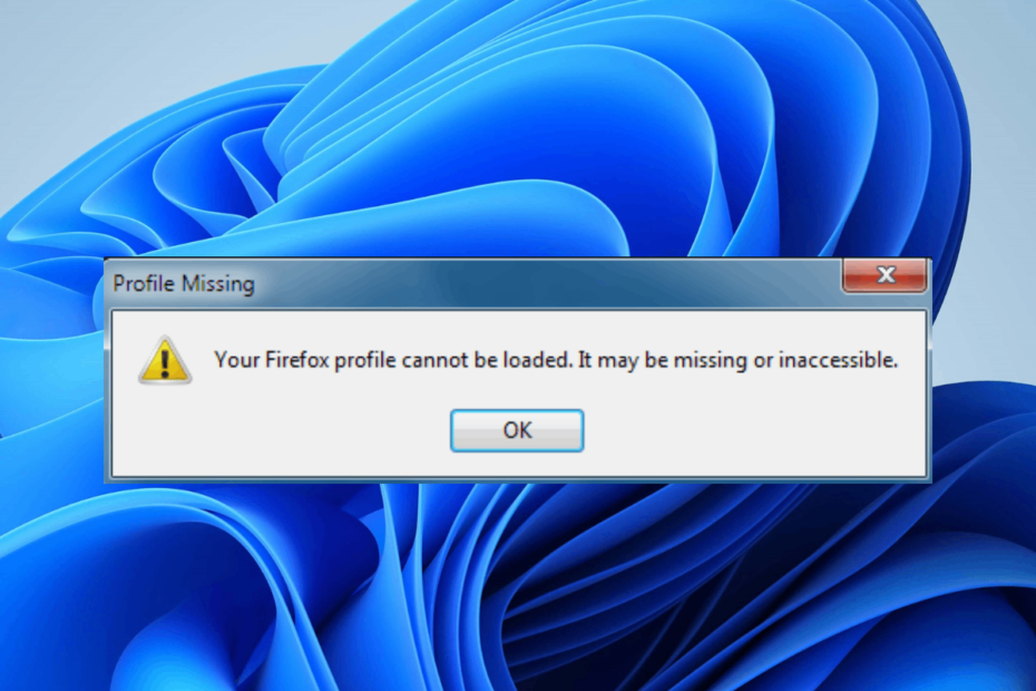 3 spôsoby, ako opraviť svoj profil Firefoxu Chyba sa nedá načítať