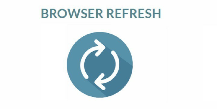 Gunakan Browser Refresh untuk menyegarkan cache beberapa browser