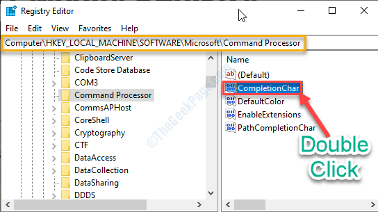 Il tasto TAB non funziona correttamente nel prompt dei comandi in Windows 10