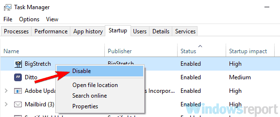 Windows 10 exe ​​फ़ाइलें हटाता है