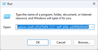 „Explorer“ paleiskite paslėptų piktogramų meniu „Windows 11“.