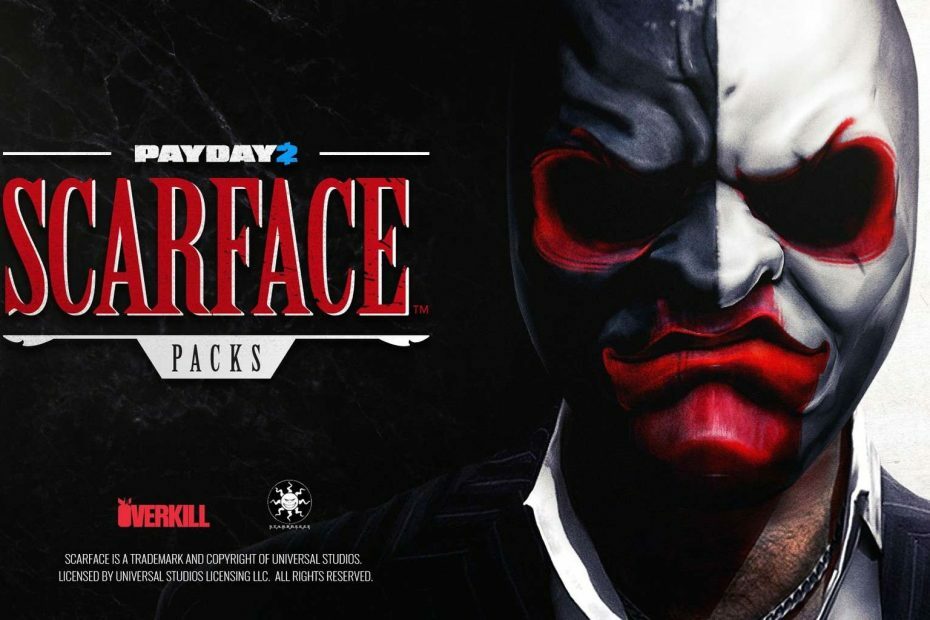 Naujas „Payday 2“ „Scarface“ DLC nori nukreipti jūsų vidinį Tony Montana