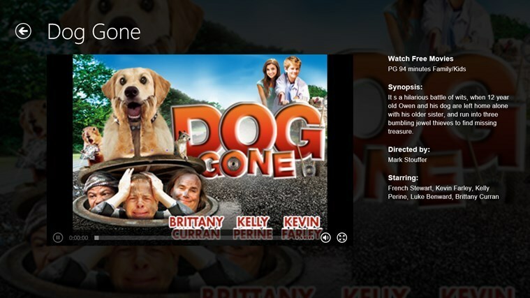 PopcornflixがWindows8用のアプリをリリースし、無料でたくさんの映画を見ることができます
