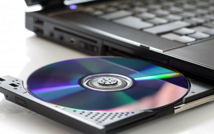 Bærbar DVD-drev-knap skubber ikke disken ud
