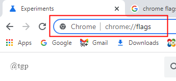 Chrome flag