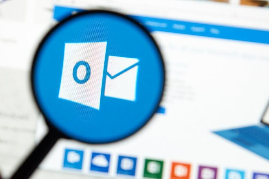 opsæt charter-e-mail til Outlook