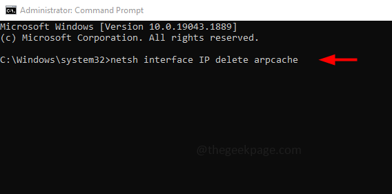 So löschen Sie den Address Resolution Protocol (ARP)-Cache in Windows 10