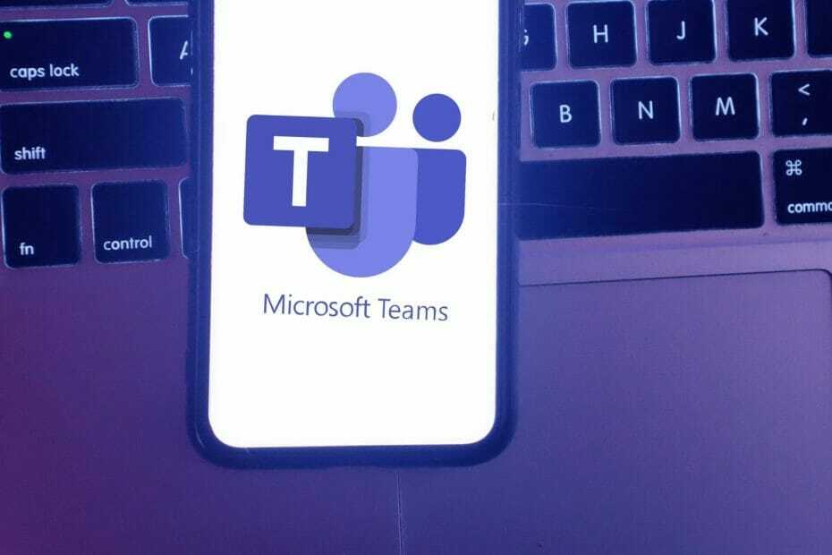 Resolva o Microsoft Teams. Lamentamos - encontramos um problema