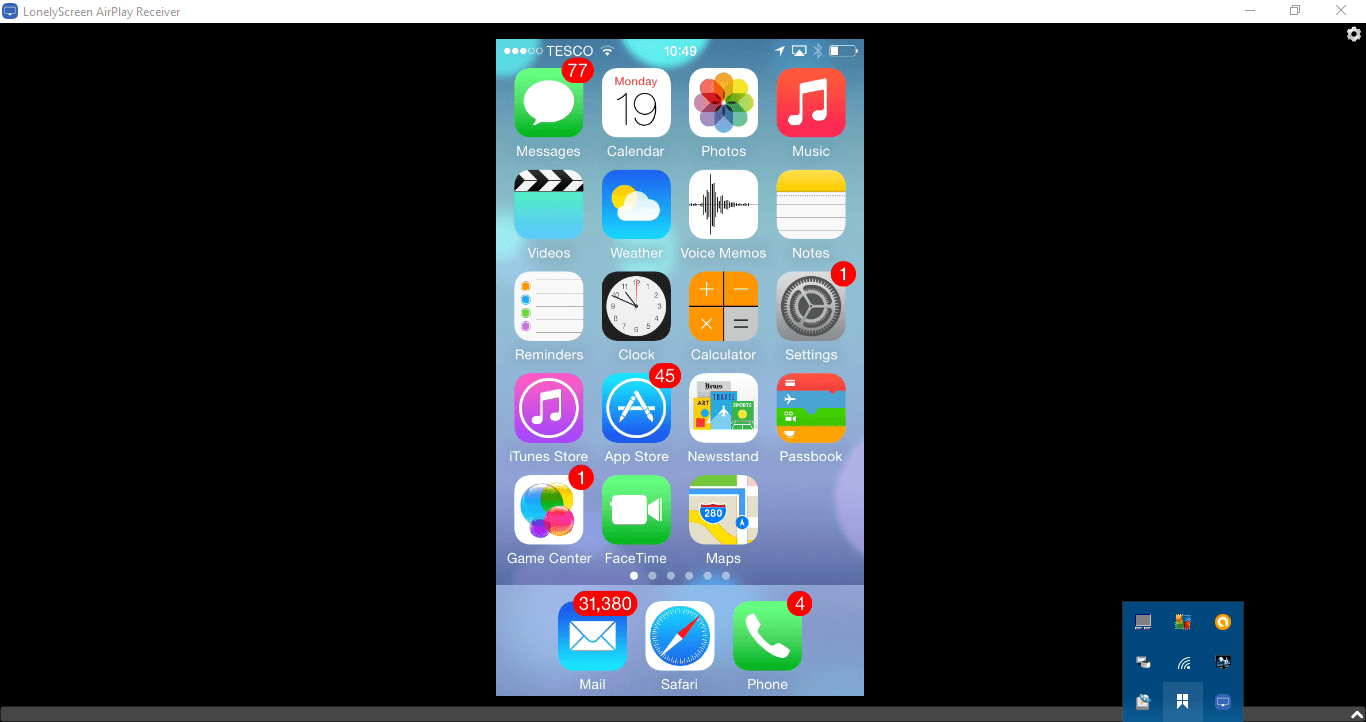 מראה iOS 4