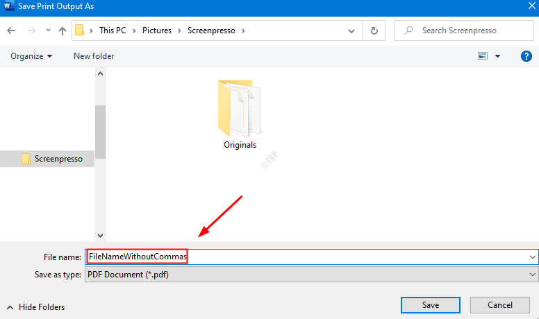 L'impression au format PDF ne fonctionne pas dans Windows 10 Fix