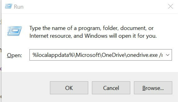 รหัสข้อผิดพลาดของ OneDrive 0x80040c81
