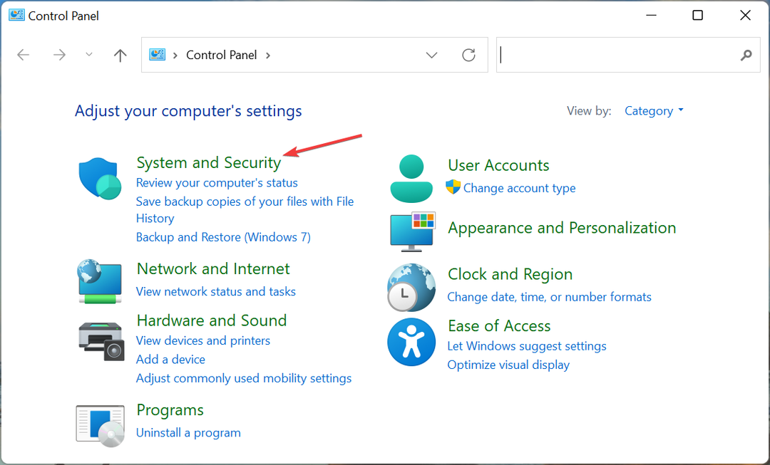 System und Sicherheit zur Behebung des Bitlocker-Fehlers Windows 11