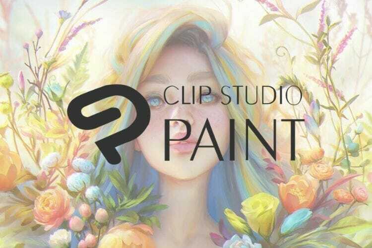 ซอฟต์แวร์วาดโลโก้ Clip Studio Paint สำหรับแท็บเล็ตซัมซุง