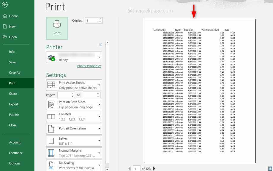 Microsoft Excel -tulostusongelmien korjaaminen