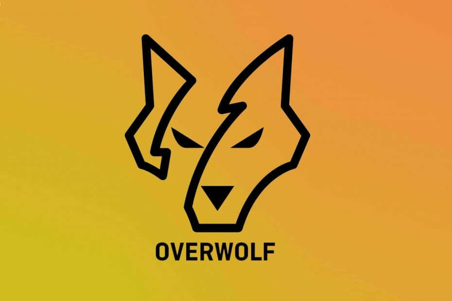 Overwolf ei avane Proovige neid parandusi