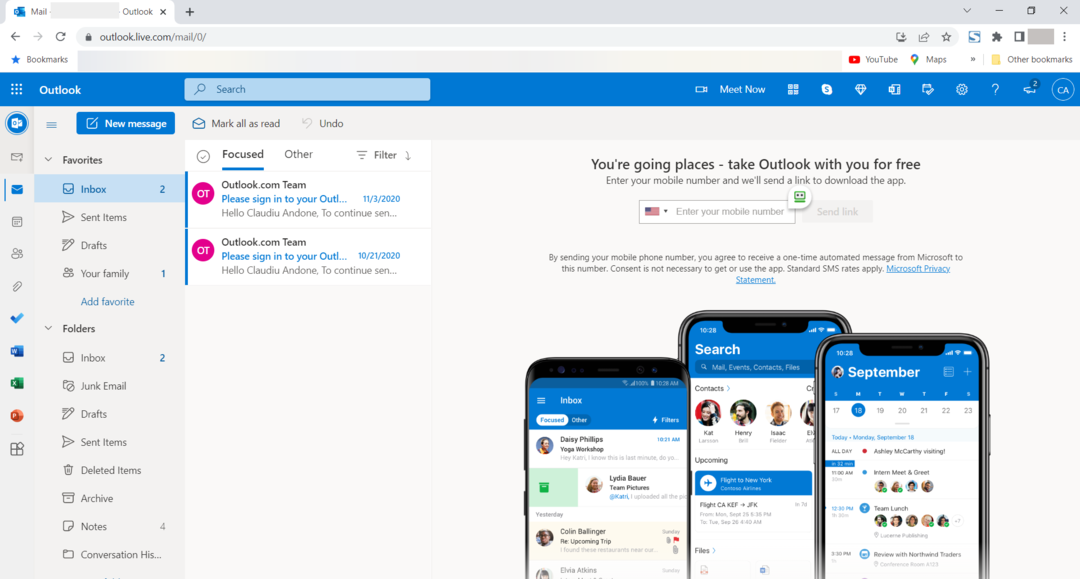 5 meilleurs navigateurs pour Outlook 365 entièrement pris en charge