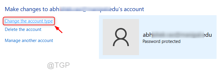 Как да превключите типа акаунт за потребителски акаунт в Windows 11