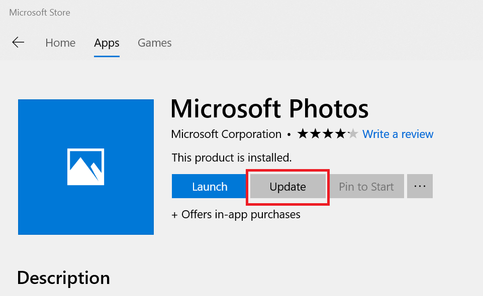 Помилка експорту відео програми Windows 10 Photos