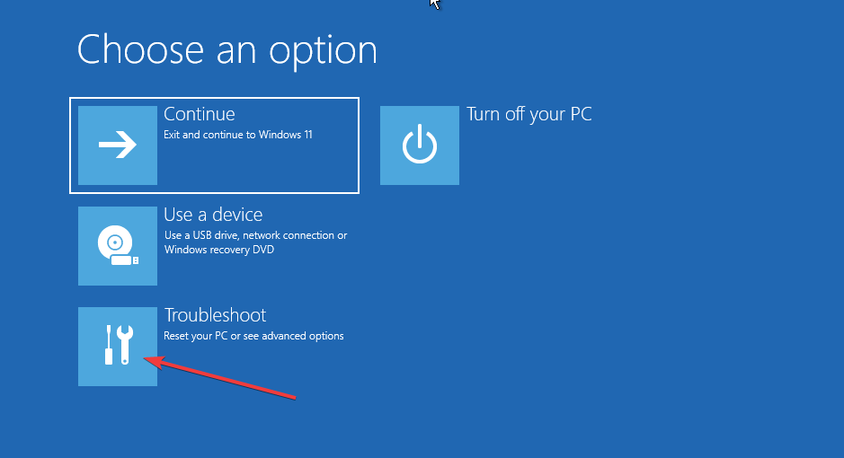 Opcija za rješavanje problema avangardne pogreške Windows 11