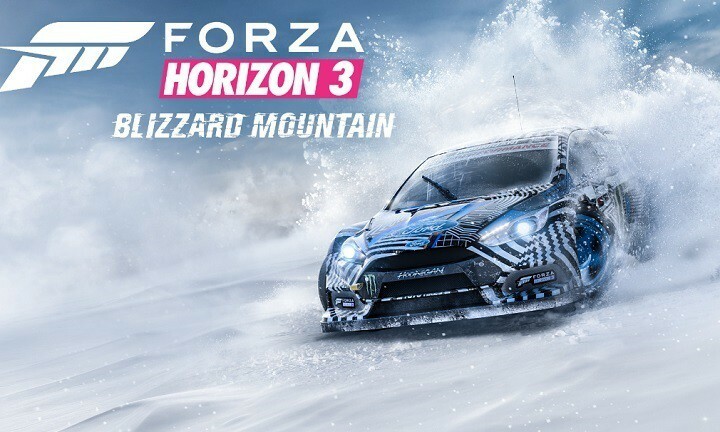Extinderea Blizzard Mountain de la Forza Horizon 3 a ieșit acum