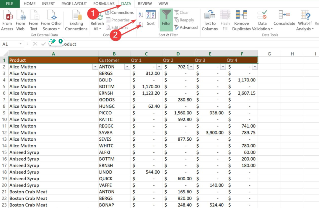 Tyhjien rivien poistaminen Excelissä [Massapoisto]