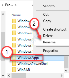Min. De renomeação de aplicativos do Windows