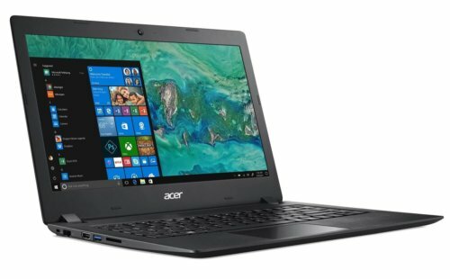 „Acer Aspire 1“ juodi penktadienio nešiojamieji kompiuteriai su „Microsoft Office“