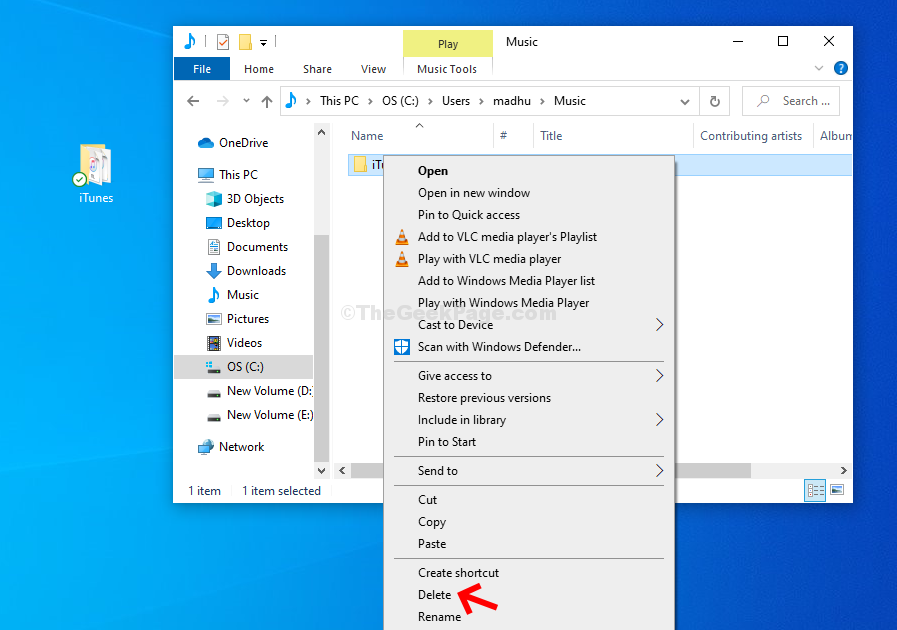 Kā pārsūtīt iTunes bibliotēku uz citu datoru operētājsistēmā Windows 10