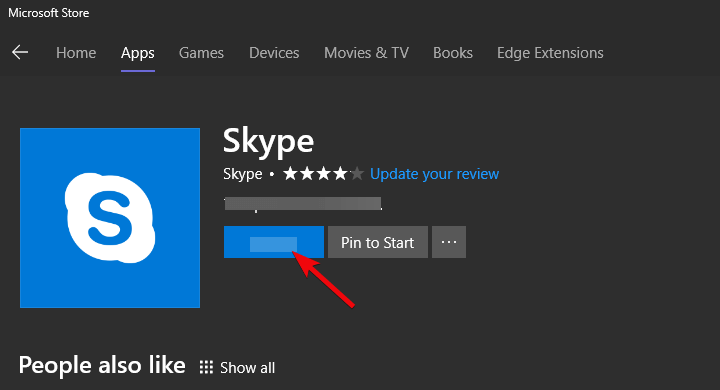 ups kami telah mendeteksi masalah skype