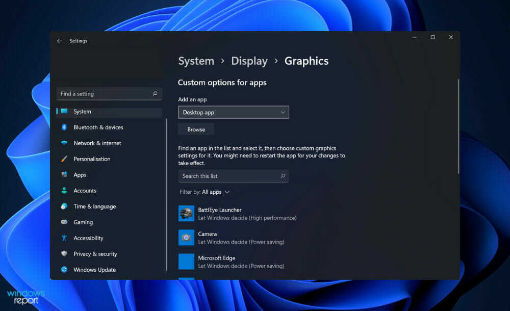 Налаштування GPU Відеокарта nvidia не виявлена ​​windows 11