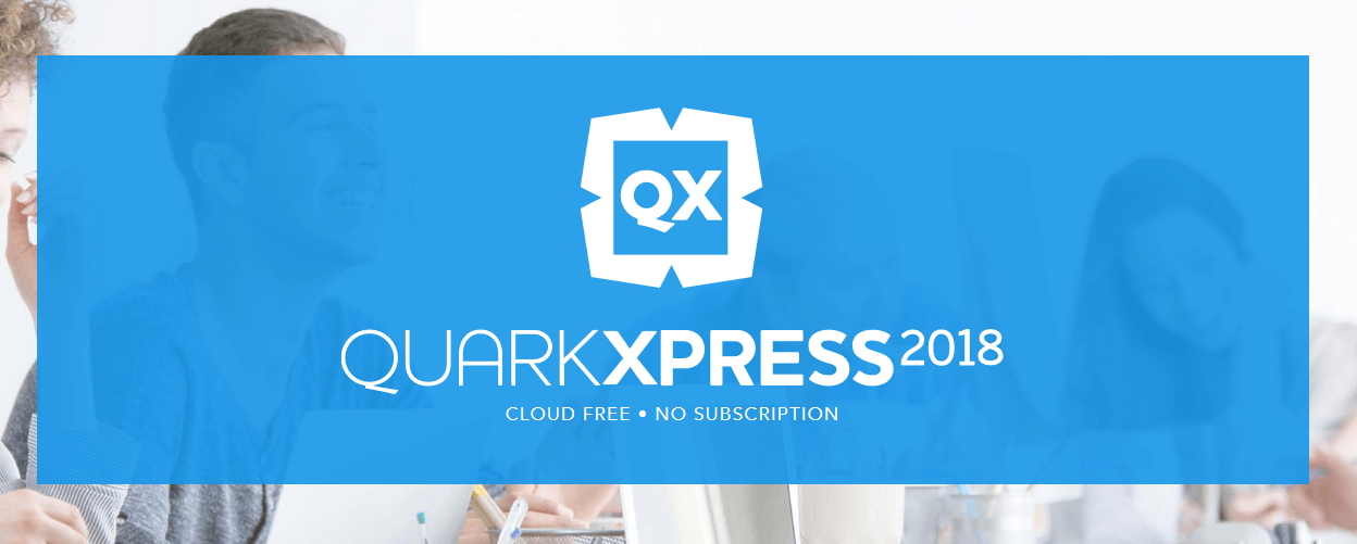 QuarkXpress-ohjelmisto, joka avaa suunnittelutiedostot
