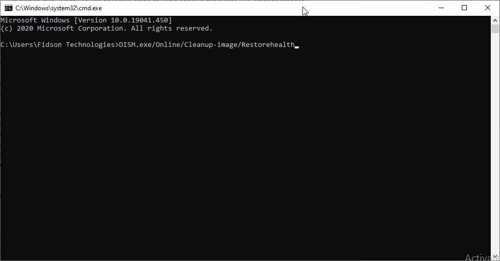 sfc Windows 11 точката на прекъсване е достигната
