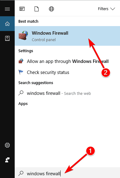 firewall di Windows