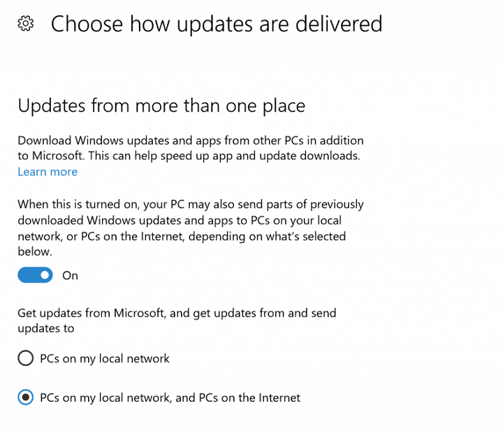 აშენების 14915: Windows 10 ინსაიდერის გადახედვა