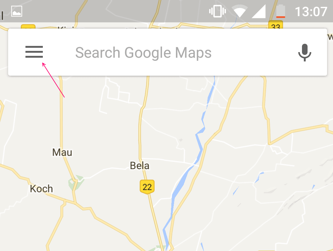 Cara Menggunakan peta Google offline tanpa internet dengan menyimpannya di Ponsel Anda