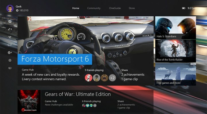 Windows 10 შემოდის Xbox One მომხმარებლებს ნოემბერში