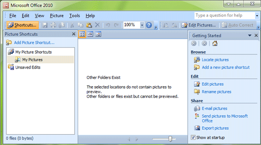 „Microsoft Office“ nuotraukų tvarkyklė neišsaugo pakeitimų