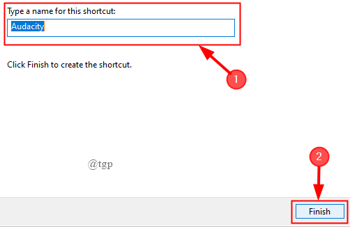 Shell Startup Finish Shortcut