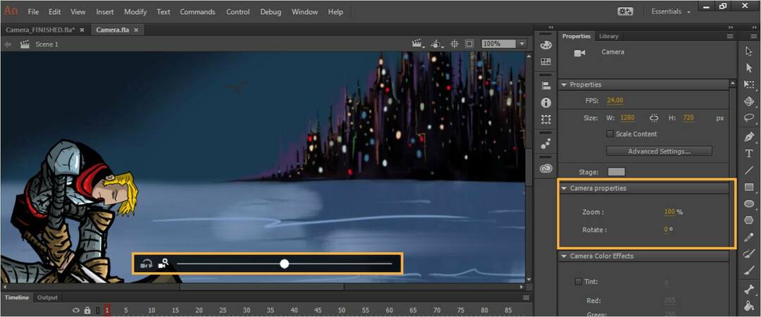 Adobe Animate_best software de animație pentru jocuri