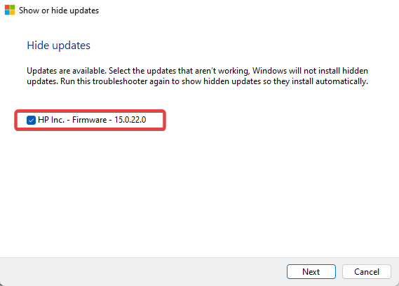 Windows 10 désactive la mise à jour du pilote pour un périphérique spécifique