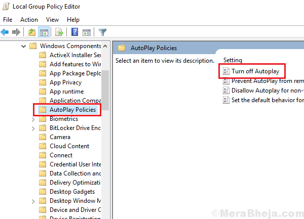 AutoPlay in-/uitschakelen in Windows 10