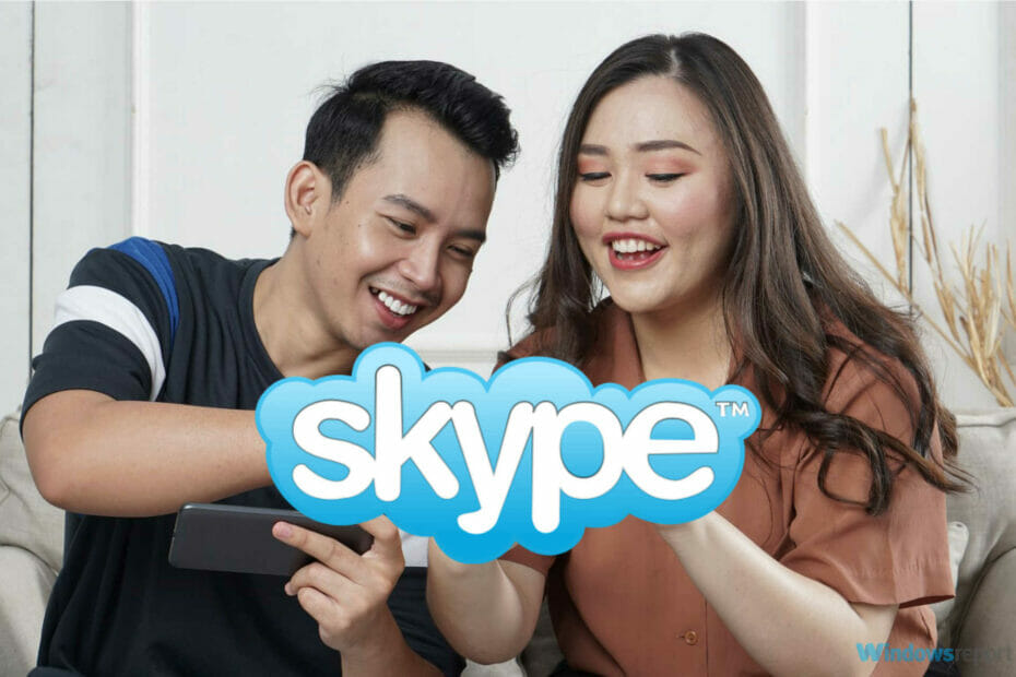 Oprava kamery Skype je vzhůru nohama
