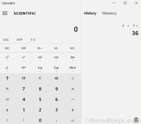 คำนวณเครื่องคิดเลข Windows 10 ไม่ทำงาน