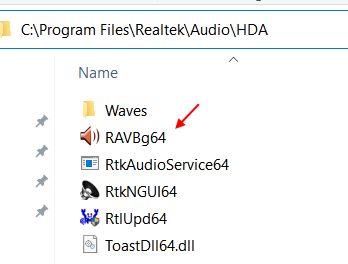 Ανοίξτε το Realtek Hd Audio Manager
