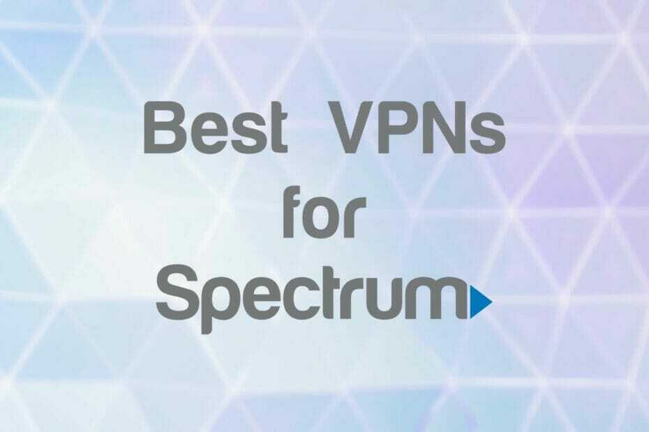 Bästa VPN för spektrum