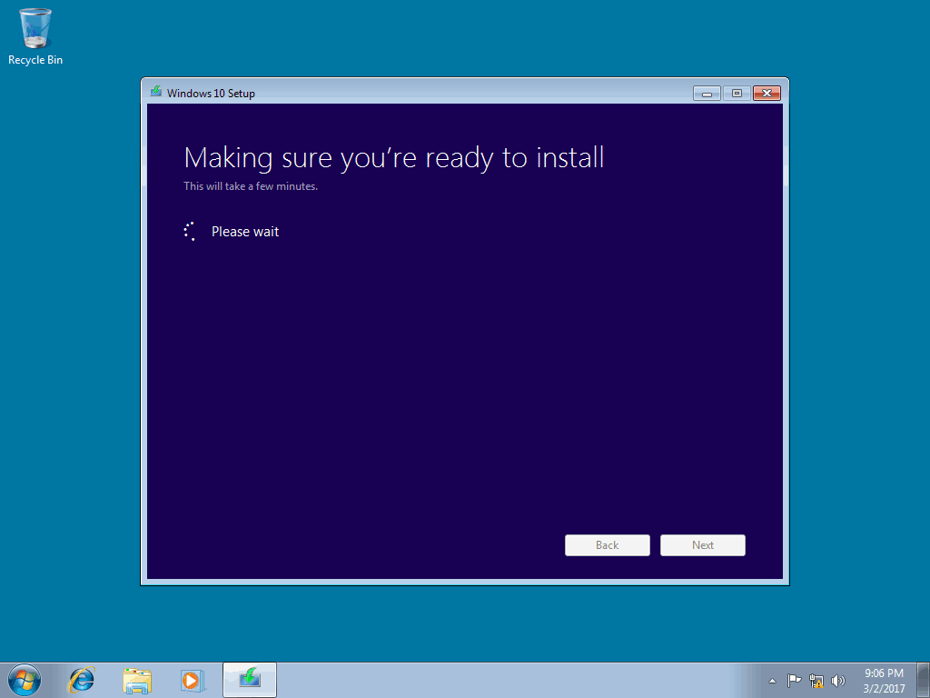 upgradovat na Fall Creators Update ze systému Windows 7 / 8.1