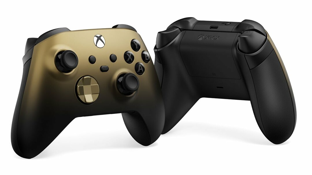 Xbox-Controller Gold Shadow