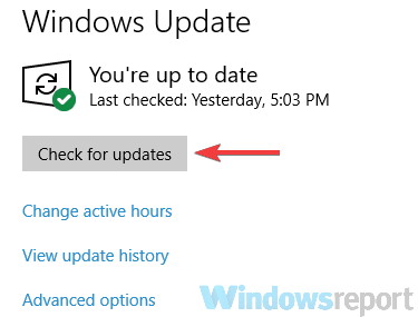 aktualizovat Windows otevřít sériový port -