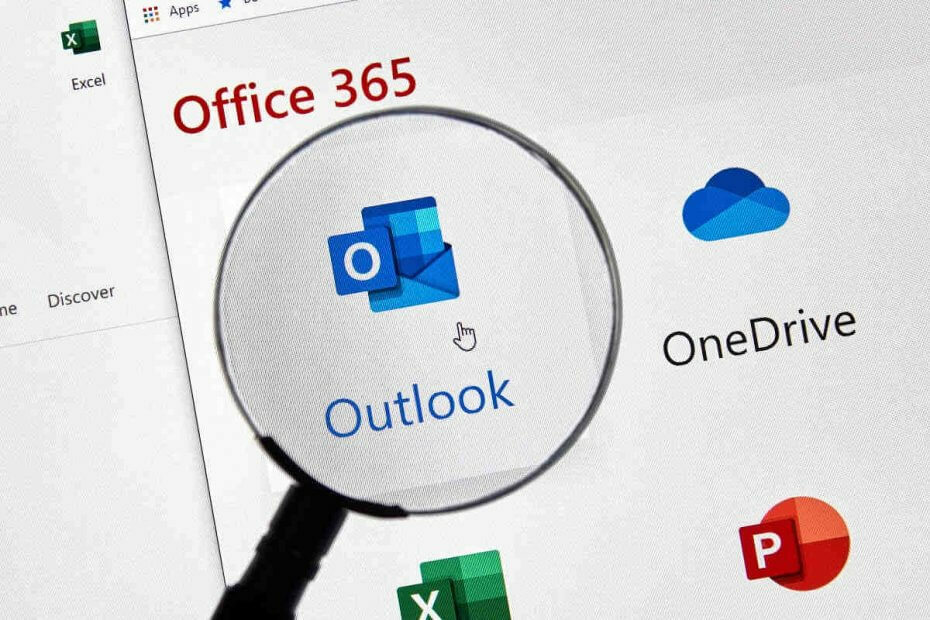find en e-mail-mappe i Outlook